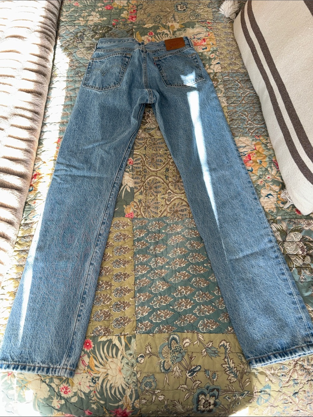 Levi’s 501 Classic Light Blue Women’s Straight Jeans